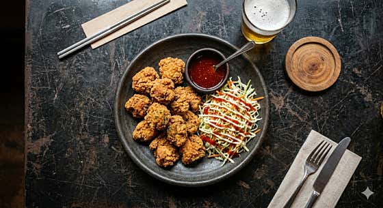 (Pup)매트한 치킨 메뉴 사진(네이버)