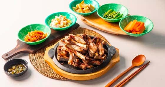 쪽갈비가 맛있는 집
