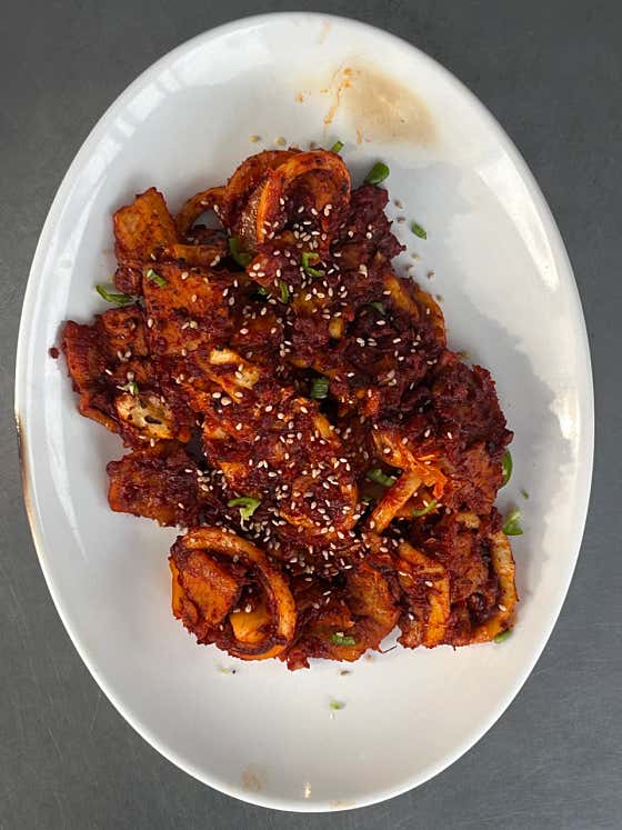 참숯 석쇠구이(오삼) 메뉴 사진(네이버)