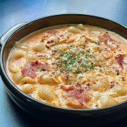 매콤 크림수제비 메뉴 사진(네이버)