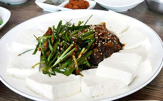 촌두부 메뉴 사진(네이버)