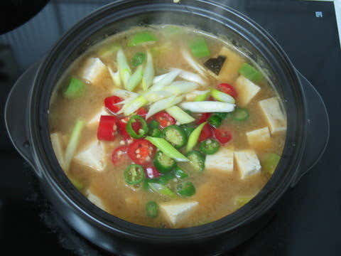 된장찌게 메뉴 사진(네이버)