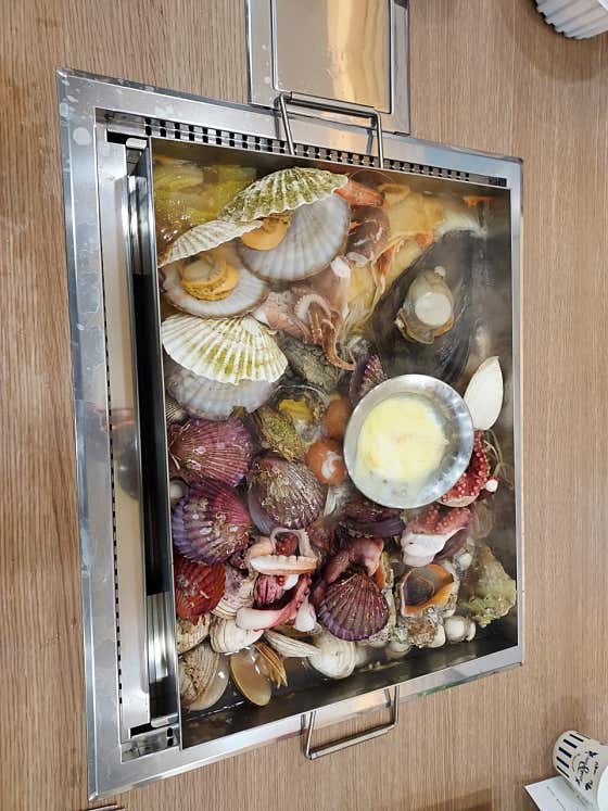 조개찜 2인 메뉴 사진(네이버)