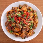 꼬막비빔 메뉴 사진(네이버)