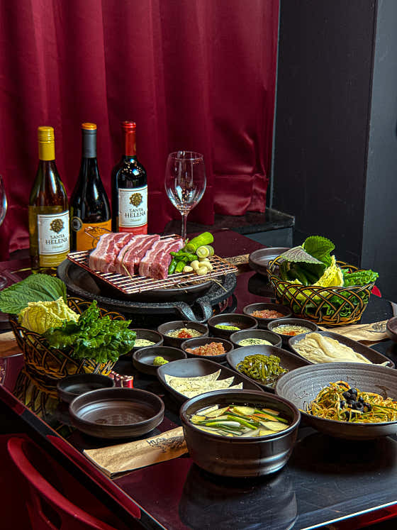 🥓 교차숙성 통삼겹살(200g) 메뉴 사진(네이버)