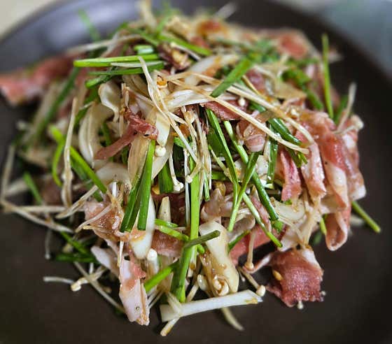 대패오리간장불고기 메뉴 사진(네이버)