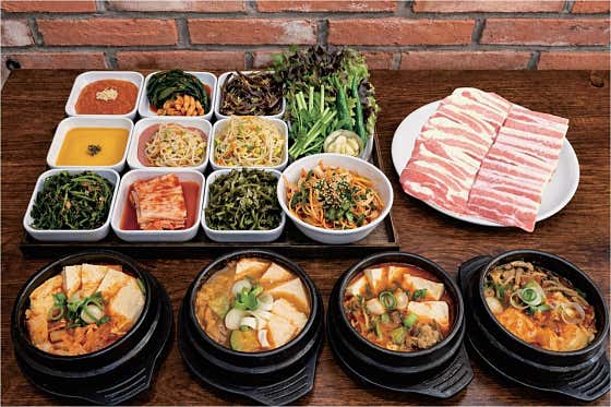 냉삼세트 메뉴 사진(네이버)