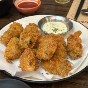굴튀김 메뉴 사진(네이버)