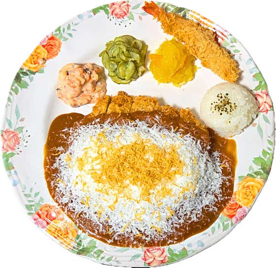 수제 눈꽃 치즈 돈까스 메뉴 사진(네이버)