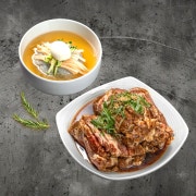 [평일점심] 돼지왕갈비+후식냉면 메뉴 사진(네이버)