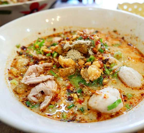 똠얌쌀국수 메뉴 사진(네이버)