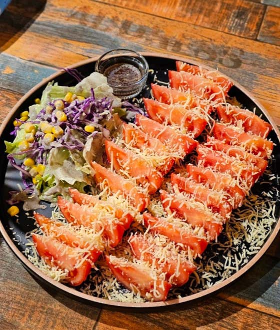 눈꽃 토마토 메뉴 사진(네이버)