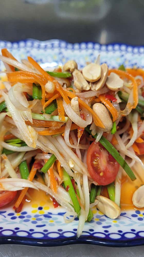 쏨땀 메뉴 사진(네이버)