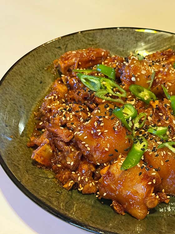 돼지꼬리찜 메뉴 사진(네이버)