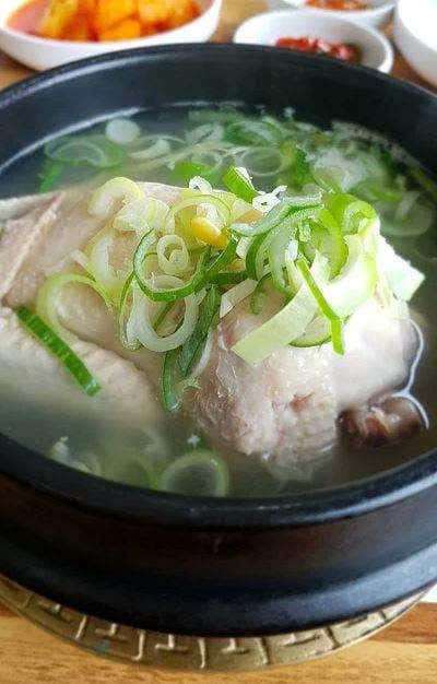 능이삼계탕 메뉴 사진(네이버)