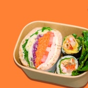 김밥과 샌드위치를 한번에 샌김세트 메뉴 사진(네이버)