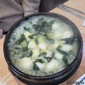 새알미역국 메뉴 사진(네이버)