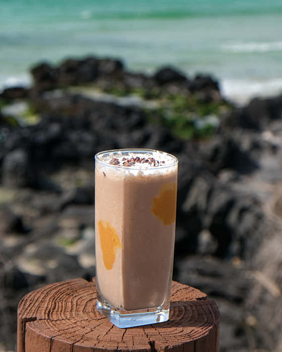 Brown smoothie 메뉴 사진(네이버)