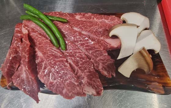 한우 특수부위1인분 (200g) 메뉴 사진(네이버)