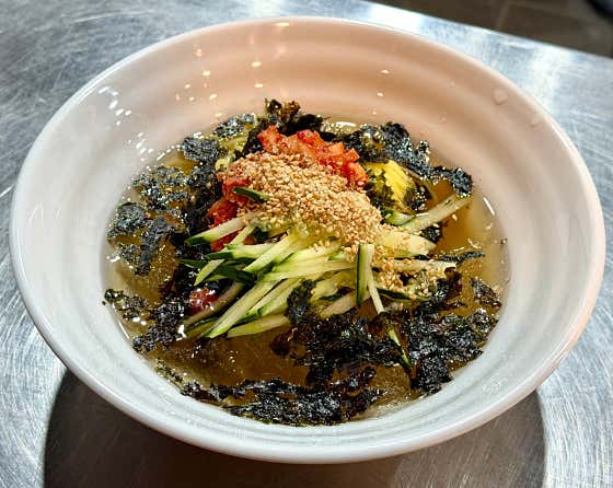 김치말이국수 메뉴 사진(네이버)