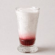 오미자 라떼 메뉴 사진(네이버)