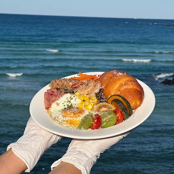 소금빵 브랙퍼스트세트 메뉴 사진(네이버)