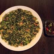 돌미나리보리새우전 메뉴 사진(네이버)
