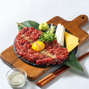 마장동 한우 육회 메뉴 사진(네이버)