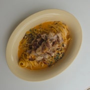 마라 로제 파스타 메뉴 사진(네이버)