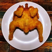 옛날통닭 한마리 메뉴 사진(네이버)