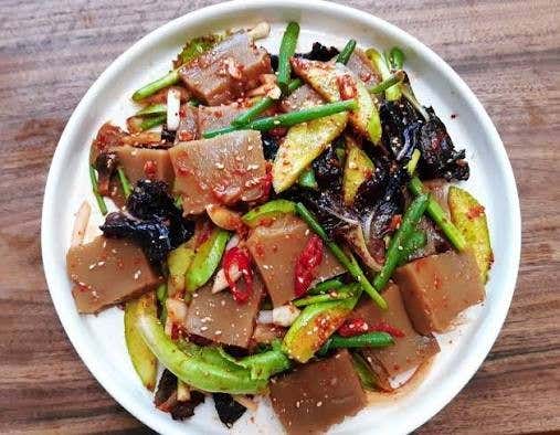 도토리묵무침 메뉴 사진(네이버)