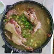 토종닭백숙 메뉴 사진(네이버)