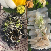 갑오징어회 메뉴 사진(네이버)