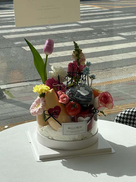 🎂프룻케이크 메뉴 사진(네이버)