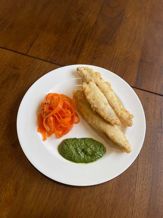 fish and chips 메뉴 사진(네이버)
