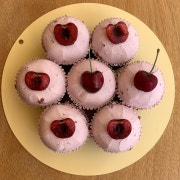 호지체리🍒(호지차컵케이크) 메뉴 사진(네이버)