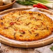 강판에 갈아 부치는 빠삭감자전 포장o 메뉴 사진(네이버)