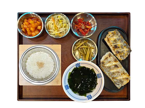 갈치구이 솥밥 한상 메뉴 사진(네이버)