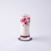 딸기라떼 (ONLY ICE) 메뉴 사진(네이버)