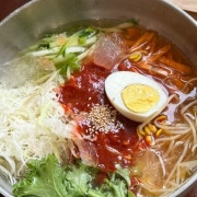 (살얼음동동)냉쫄면 메뉴 사진(네이버)
