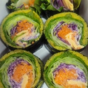샐러드김밥 메뉴 사진(네이버)