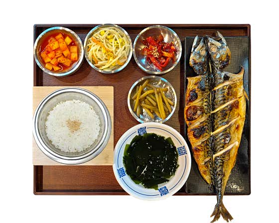 고등어구이 솥밥 한상 메뉴 사진(네이버)
