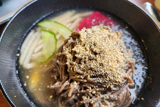 메밀물막국수(자가제면) 메뉴 사진(네이버)