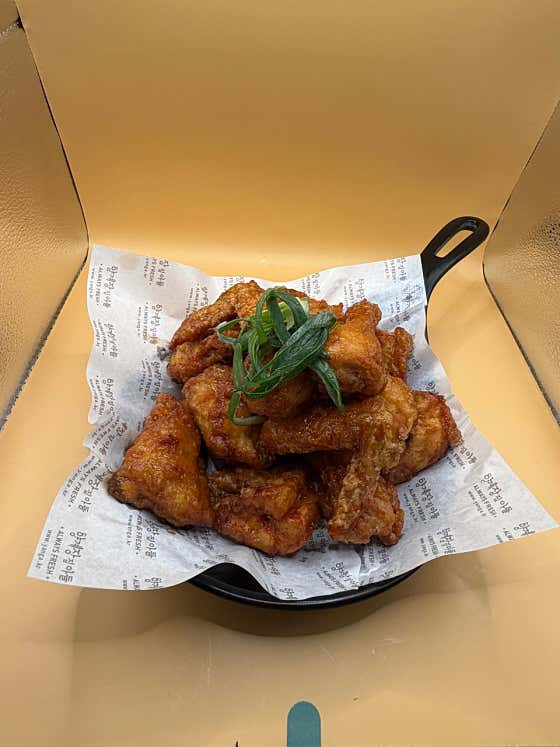 간장치킨 메뉴 사진(네이버)
