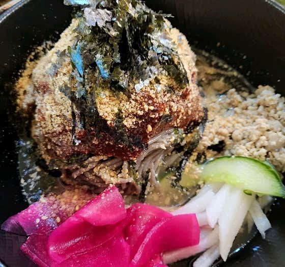 메밀비빔막국수(자가제면) 메뉴 사진(네이버)