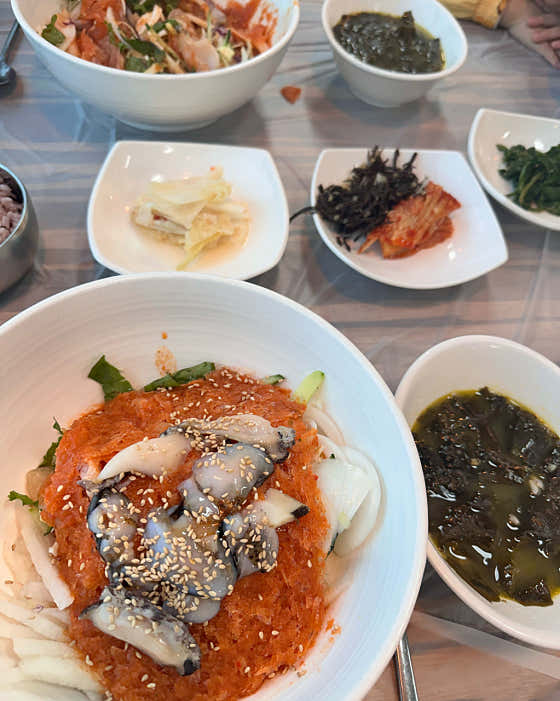 특미) 물회 메뉴 사진(네이버)