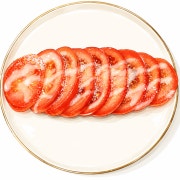 꿀토마토 메뉴 사진(네이버)