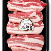 보리돈 삼겹살 (100g) 메뉴 사진(네이버)