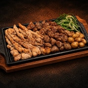 반/반 볏짚구이(1인) 메뉴 사진(네이버)