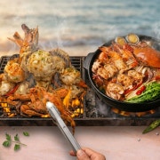 계절메뉴:활꽃게구이 + 꽃게탕2인세트 메뉴 사진(네이버)